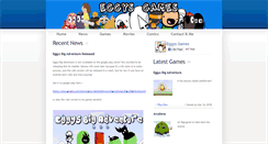 Desktop Screenshot of eggysgames.com